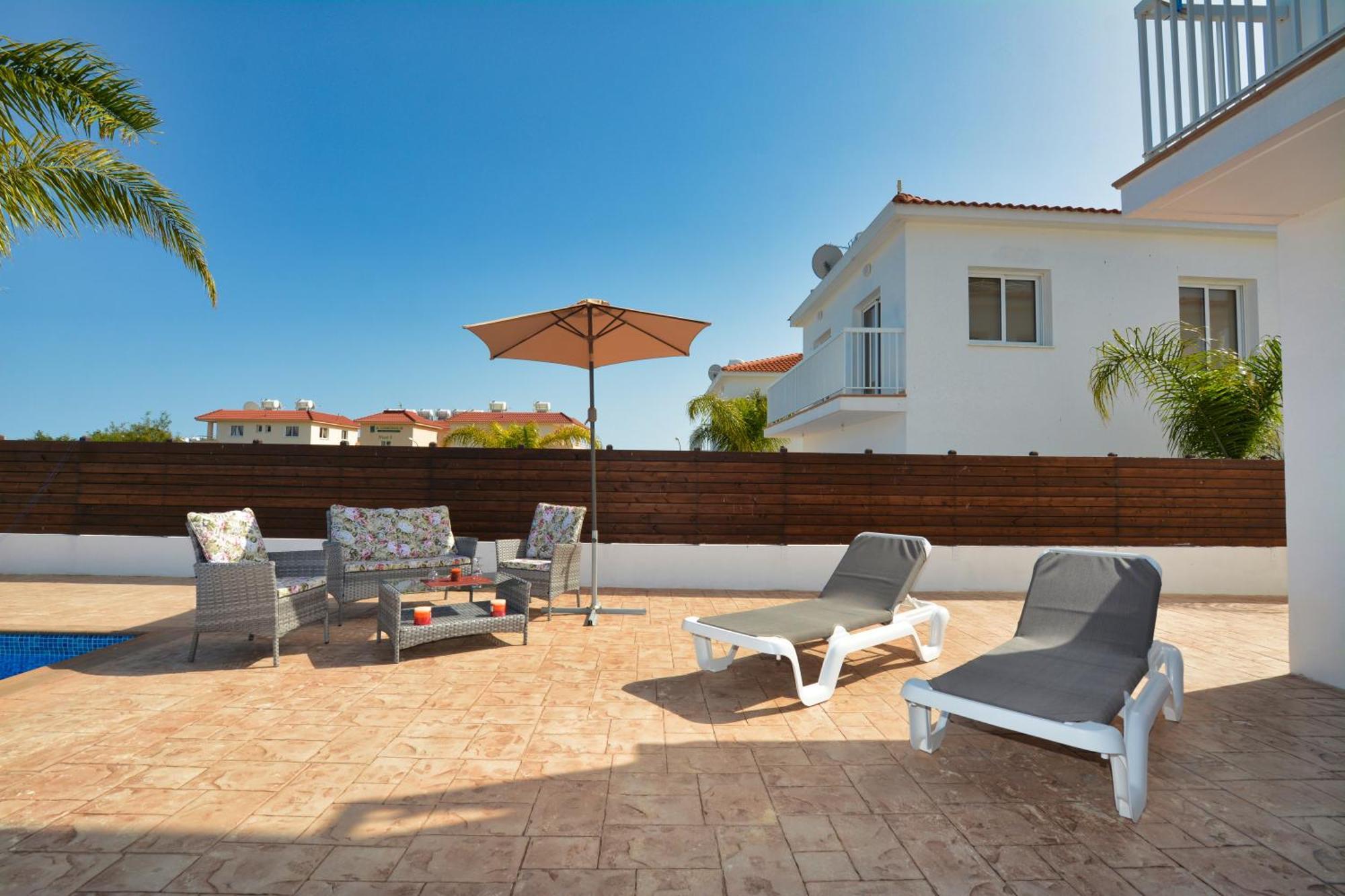 Nissi Villa Ourania Ayia Napa Bagian luar foto