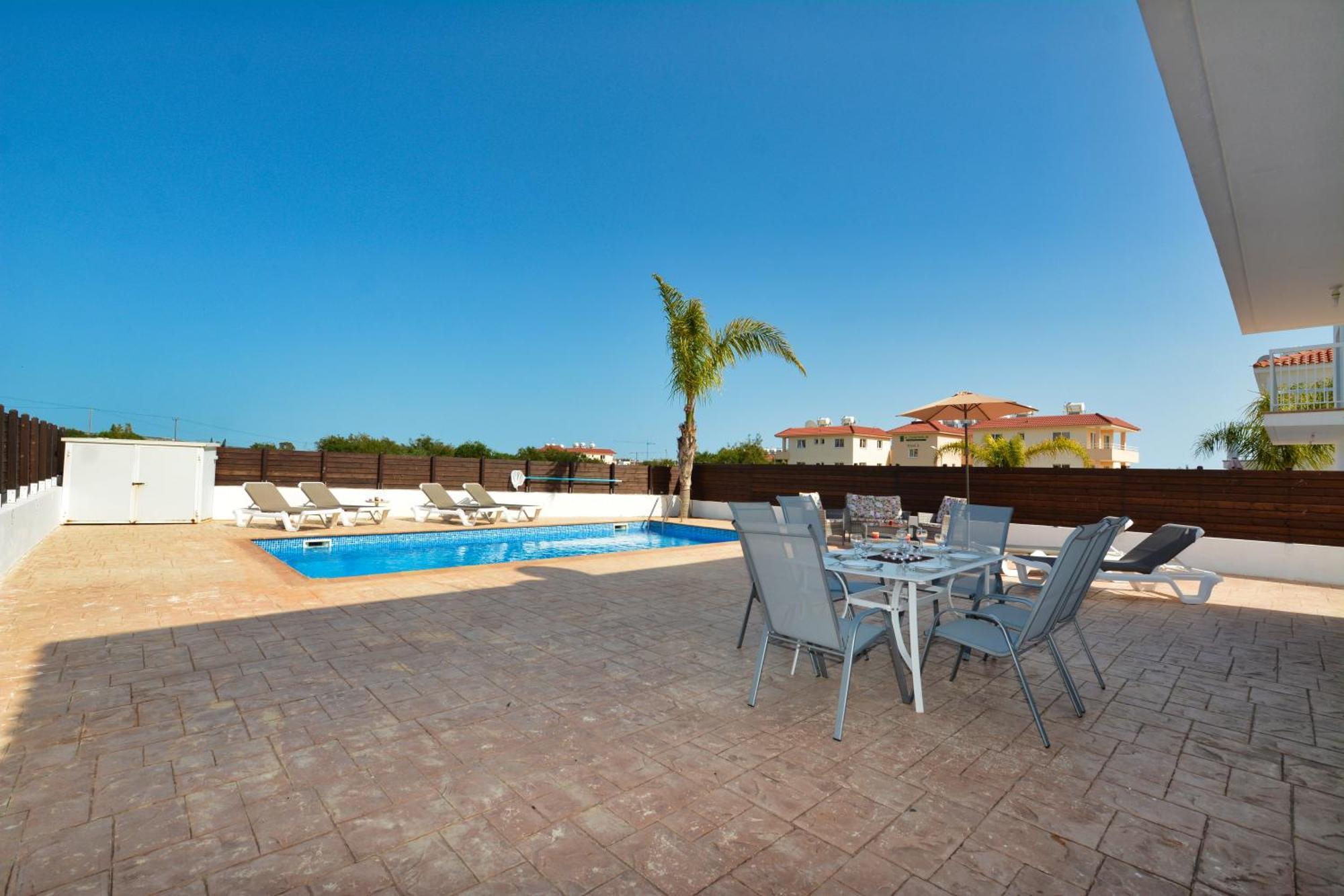 Nissi Villa Ourania Ayia Napa Bagian luar foto