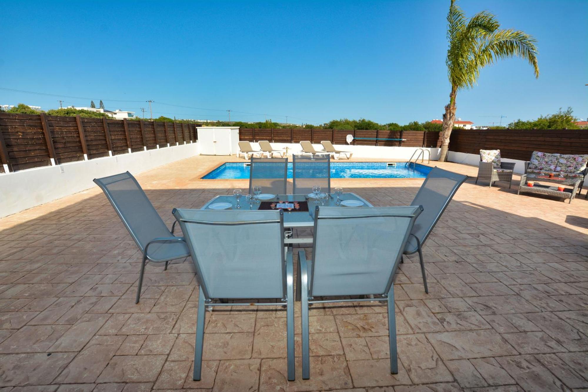 Nissi Villa Ourania Ayia Napa Bagian luar foto