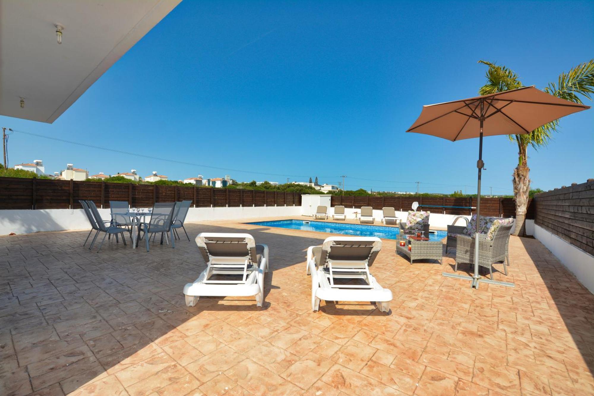 Nissi Villa Ourania Ayia Napa Bagian luar foto